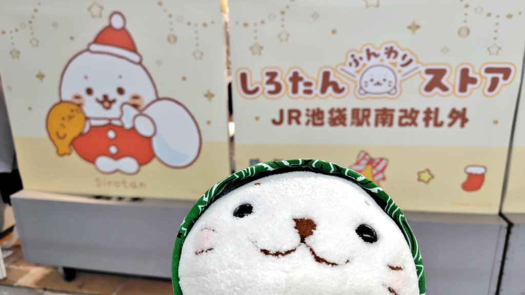 きたよ(о´ω`о)✨️
#しろたん #池袋