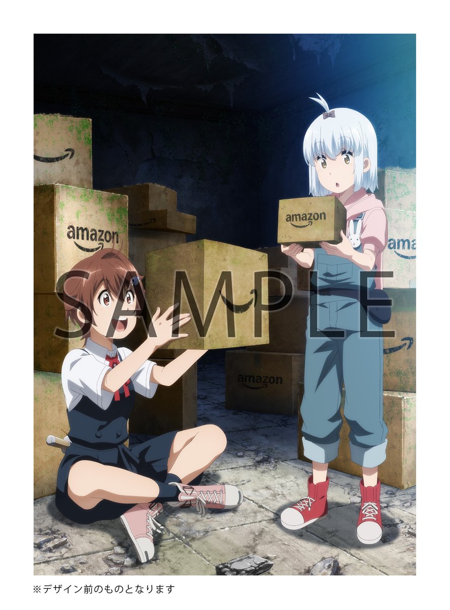 終末ツーリング　特典セット 🏍・・・・・・・・・💨 #終末ツーリング 店舗購入特典イラスト公開