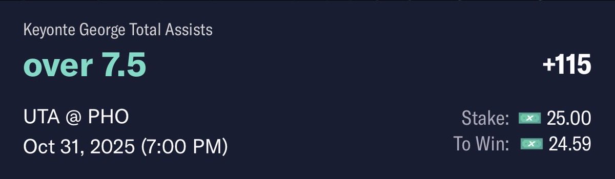ReezyDFS's tweet photo. Calm sweep on books today in the discord. Up +3.08 today! 

Catch my plays here: https://t.co/4Yy1ageDfr

Yves Missi o6.5 Rebounds ✅
Jamal Shead o3.5 Assists ✅
RJ Barrett o17.5 Points ✅
Mikal Bridges 4+ Rebounds ✅
Jrue Holiday o22.5 PA ✅
Keyonte George o7.5 Assists ✅ https://t.co/i6FSq6mVsL