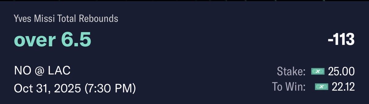 ReezyDFS's tweet photo. Calm sweep on books today in the discord. Up +3.08 today! 

Catch my plays here: https://t.co/4Yy1ageDfr

Yves Missi o6.5 Rebounds ✅
Jamal Shead o3.5 Assists ✅
RJ Barrett o17.5 Points ✅
Mikal Bridges 4+ Rebounds ✅
Jrue Holiday o22.5 PA ✅
Keyonte George o7.5 Assists ✅ https://t.co/i6FSq6mVsL