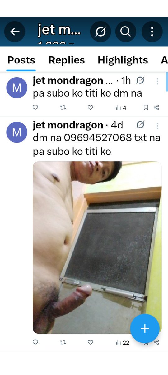marjun_espejo's tweet photo. dm pa subo ko titi ko https://t.co/158mRadGfM