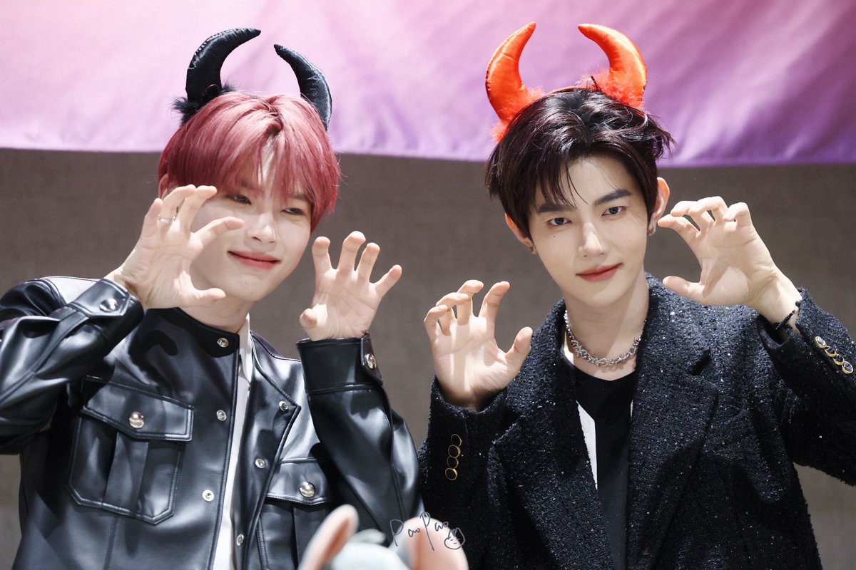 _haopaopao_'s tweet image. 251101

😈😈

#장하오 #章昊 #ZHANGHAO #ジャンハオ #성한빈 #SUNGHANBIN #ソンハンビン　#ZB1 #ZEROBASEONE #제로베이스