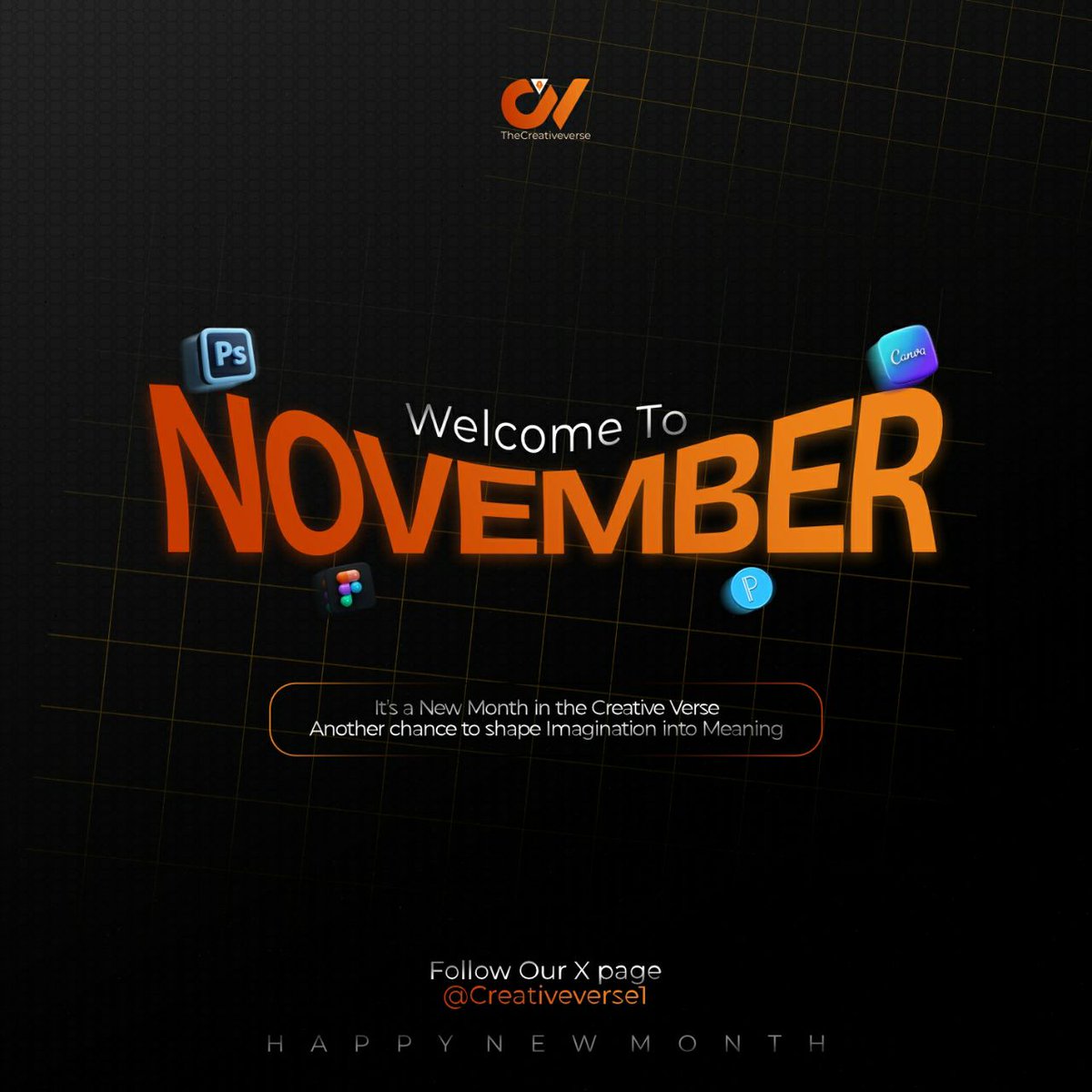 Welcome to November Creatives

End keep pushing the pixels 🧡🧩