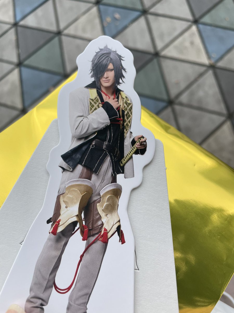 pi324yo's tweet photo. 【交換】ミュージカル 刀剣乱舞 刀ミュ 東京ドームシティ アトラクションズ TDC チケット 特典 紙製スタンド

譲 大典太、長谷部

求 一期一振

本日16時までTDCにて手渡し可能。よろしくお願いいたします。 https://t.co/SMRq0Hsyur