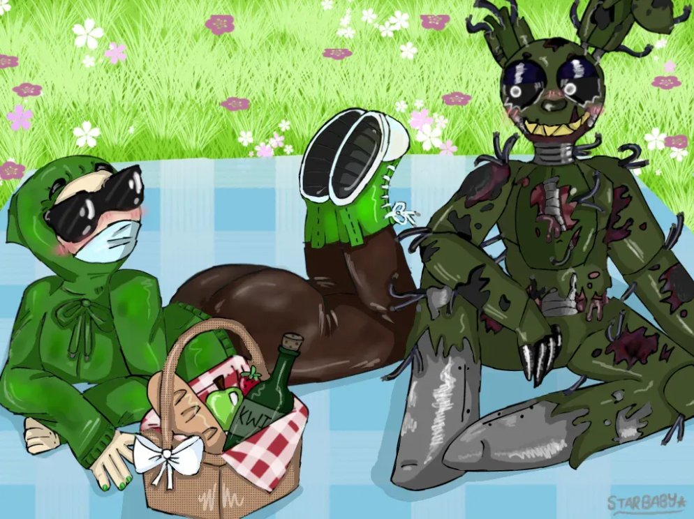 pugjammer's tweet photo. Picnic Date 
#Kwitetrap #kwitefanart #kwitenice #kwite #fanart https://t.co/Rp7UtXRs34