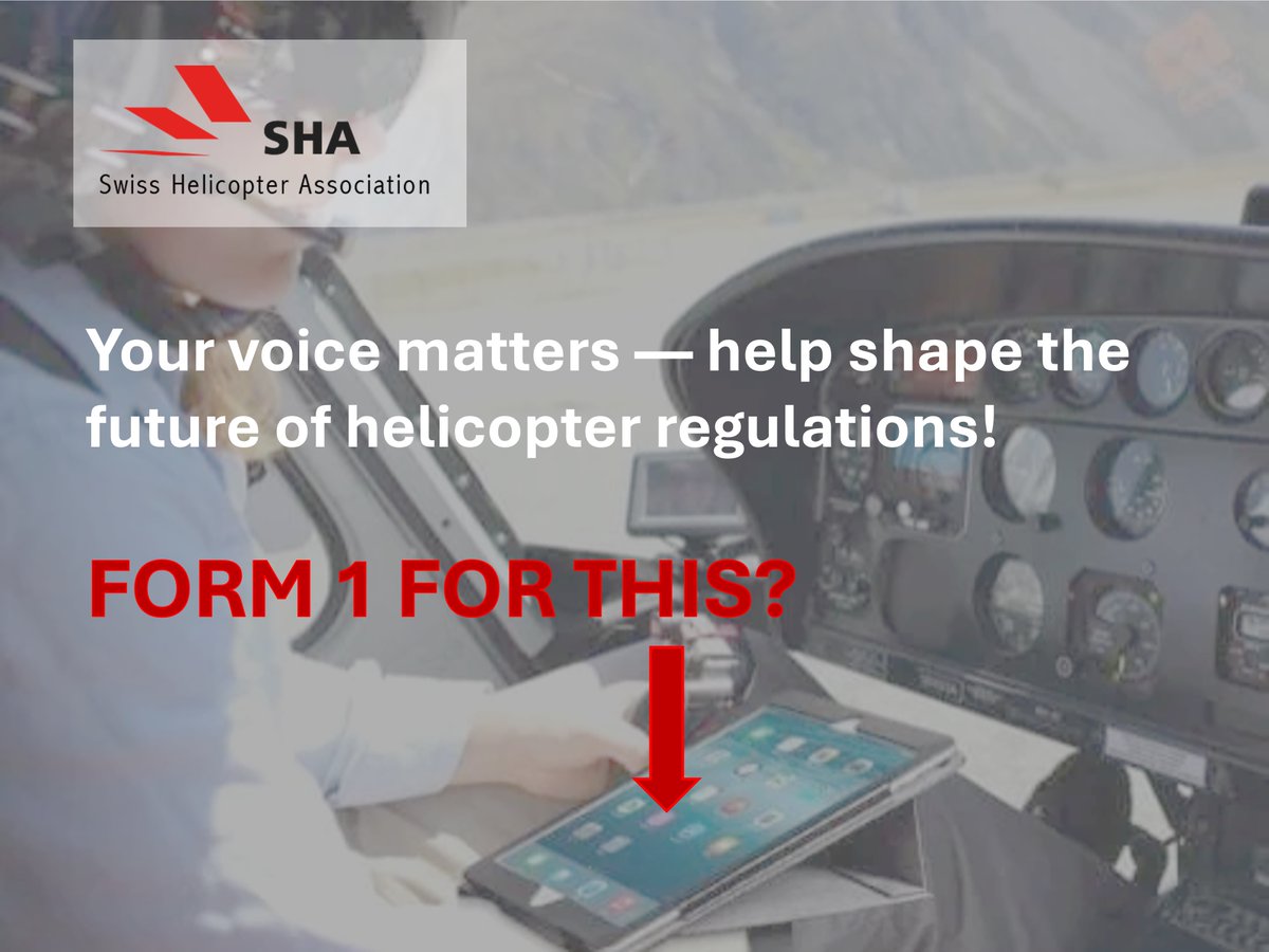 SHA Swiss Helicopter Association tweet media