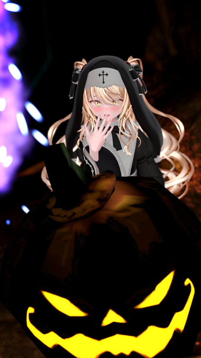 おかようさんです～
昨日はハロウィンだったので、せっかくならそれっぽいところで写真を撮ろうって思ったんですよ。

ホラワでした
#ルゼブル3D #VRChat #thrlooking_glass