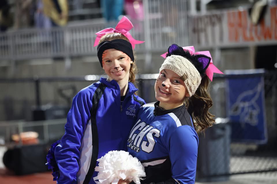 💙 Check out some of the sights from Friday night's thrilling opening round playoff victory over Wichita West High School. THANK YOU to all of our students, parents, teachers, staff and community for supporting our Blue Jays. Happy Halloween. #ThriveIn475 #FridayNightLights