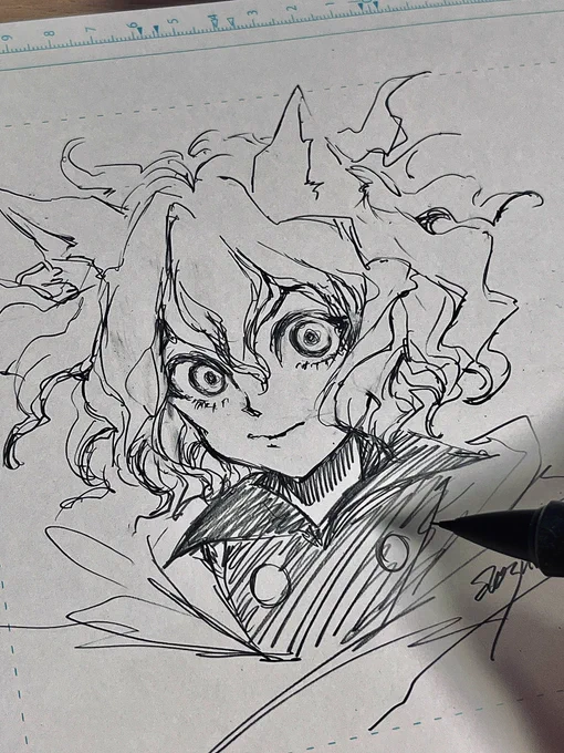 出かける前の10分らくがき
ネフェルピトー初めて描いたけどおもしろいなー
また今度描いてみようっと 