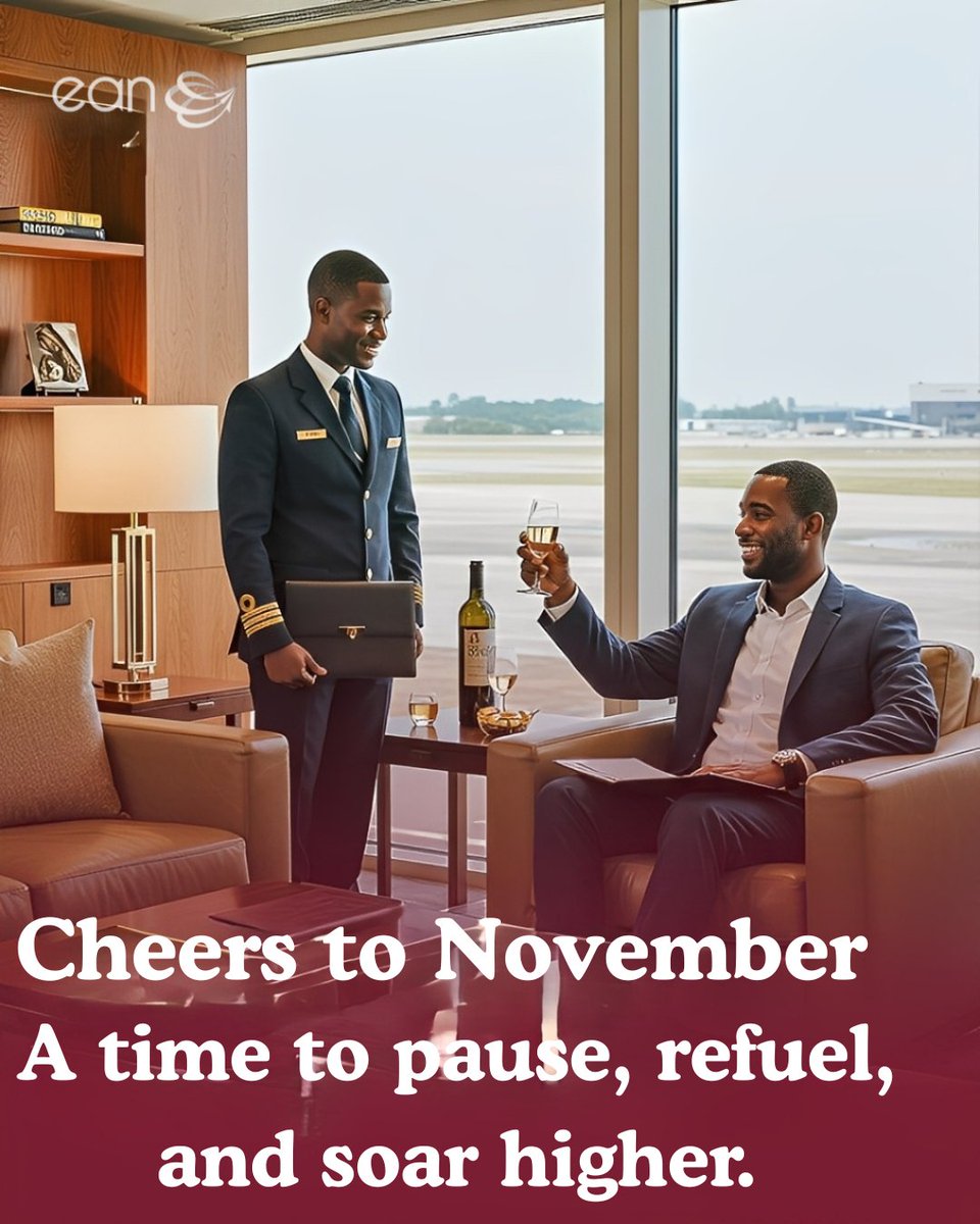 eanaviationltd's tweet photo. Hello November! A new month brings new opportunities. Embrace challenges, achieve your goals, and make every day count. Let’s make this month unforgettable!

#EANAviation #FBO #BusinessAviation #NovemberGrowth #ProfessionalGrowth #NewMonthNewGoals #BusinessGoals https://t.co/PessSzhWNJ