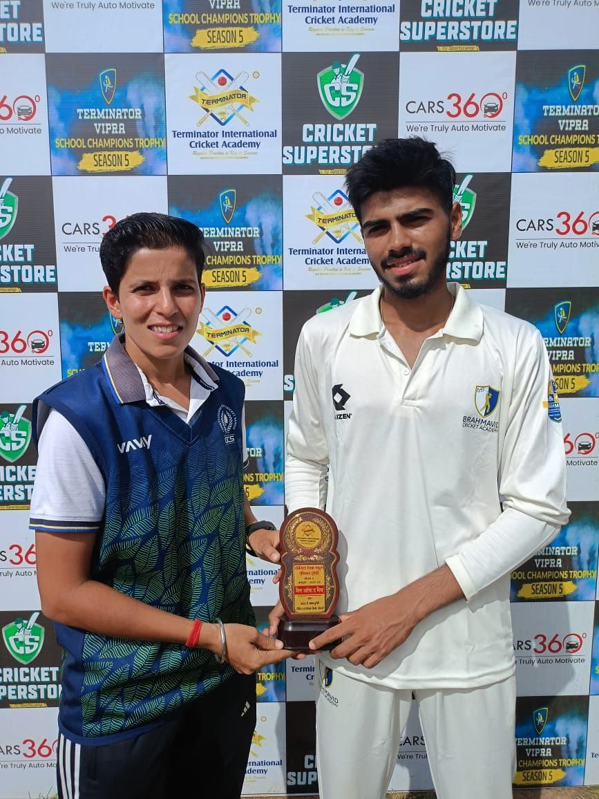 TerminatorCric's tweet photo. 🏏 Terminator Vipra School Champions Trophy – Season 5 🌟

28 अक्टूबर से शुरू हुआ ये रोमांचक सफर अब 5 दिन पूरे कर चुका है — और अब तक कई शानदार खिलाड़ी उभरकर सामने आए हैं! 💪

#Cricket https://t.co/294VQlFg9K