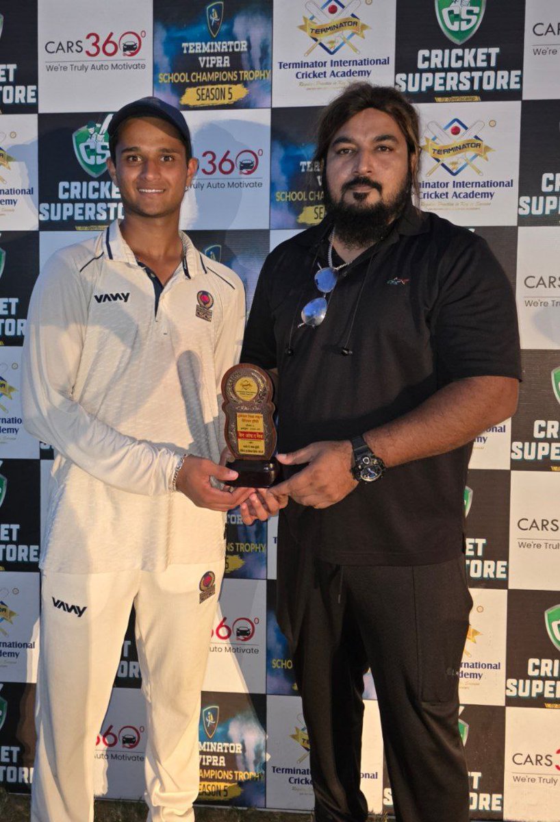 TerminatorCric's tweet photo. 🏏 Terminator Vipra School Champions Trophy – Season 5 🌟

28 अक्टूबर से शुरू हुआ ये रोमांचक सफर अब 5 दिन पूरे कर चुका है — और अब तक कई शानदार खिलाड़ी उभरकर सामने आए हैं! 💪

#Cricket https://t.co/294VQlFg9K