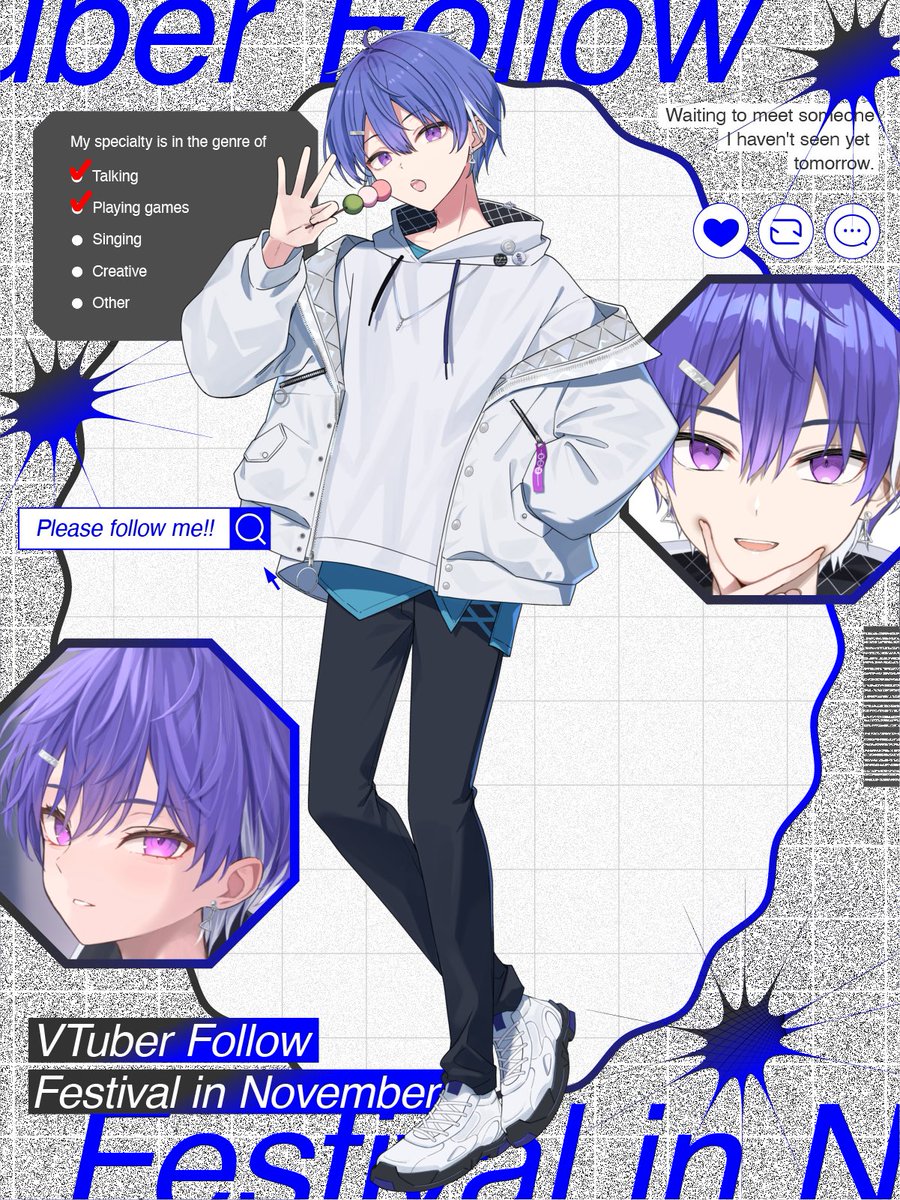 #11月のVTuberフォロー祭り

LOL、ポケモンZAハマり中のvtuber❗️

🔷ゲーム配信中心の活動❗
🍡ゲームはジャンル問わず何でも好き！
   (VALORANT/Apex/COD/LOLは🔰/など)
🔷落ち着いてるけど台パンはする！
🍡活動者友達募集中！

流れてきたらいいねしてくれると嬉しいな👀

❤️♻️💬で巡回します！