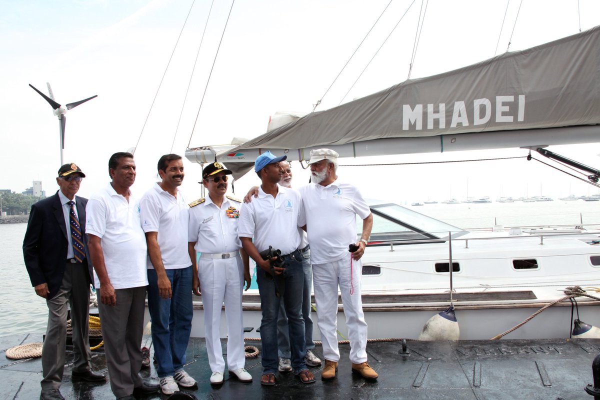 Cdr Abhilash Tomy KC, NM tweet media