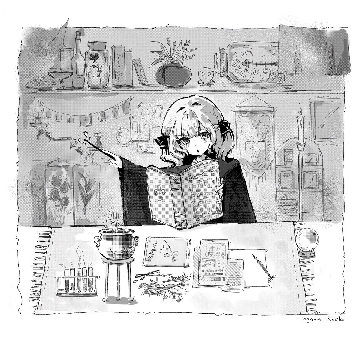 #バンドリ #豐川祥子 
halloween