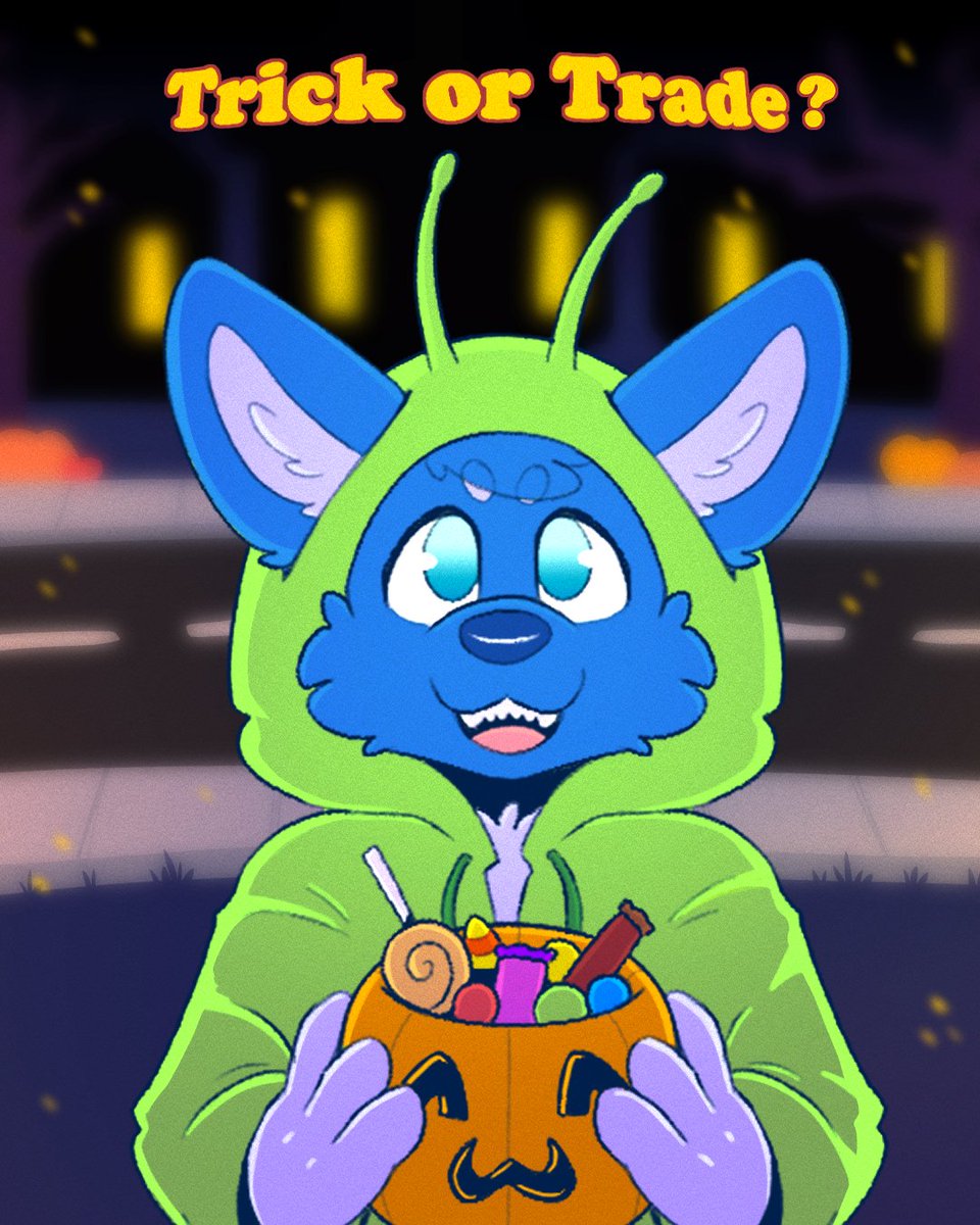 Happy Halloween!! 🎃 Awooo!!