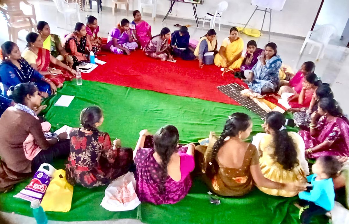 Under the RAMP Project (World Bank &amp; MSME) with Telangana Industries Dept support, ALEAP is training 15000 SHGs Members &amp; 500 women-led startups through ESDPs Program.
Day 9 (27-10-2025), Mamidyala, Siddipet District.
<a href="/ALEAP93/">Association of Lady Entrepreneurs of India (ALEAP)</a> <a href="/minmsme/">Ministry of MSME</a> 
#ramp #shgs #aleap #WomenEmpowerment