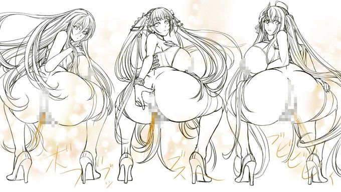 #コミッション #アズールレーン  #オナラ 久しぶりのアズレンコミッションの依頼です～ 