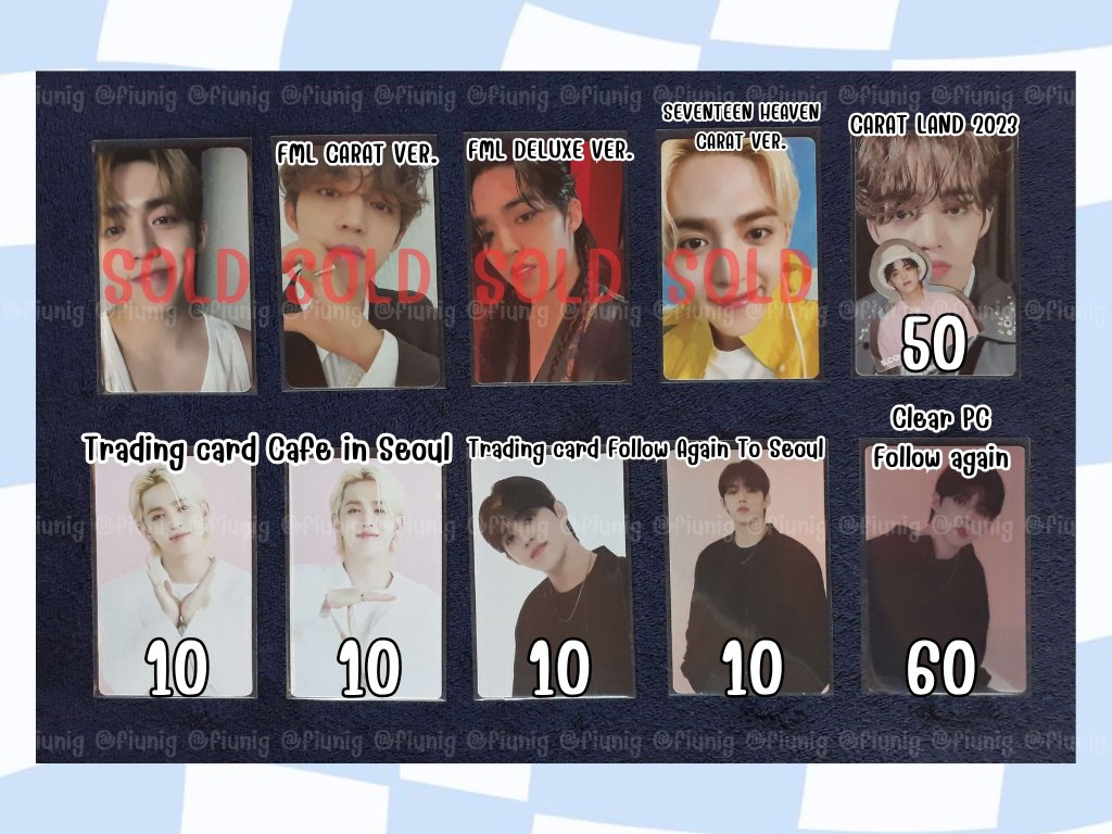 fiunig's tweet photo. 🧸 WTS ขาย พร้อมส่งค่ะ 🐇

🩷 การ์ด seventeen ราคาตามภาพ 🩷
📮 ค่าส่ง 30฿ ยอด 120+ ส่งฟรีค่ะ ✅
🔥🔥 เหมาทั้งเธรด (1-3) = 250รวมส่ง เอกชน 🔥
สอบถามเพิ่มเติมได้นะคะ ยินดีถ่ายส่องไฟให้ค่ะ 😸

#ตลาดนัดสวนแครอท #ตลาดนัดseventeen https://t.co/JrP9hmdNsx