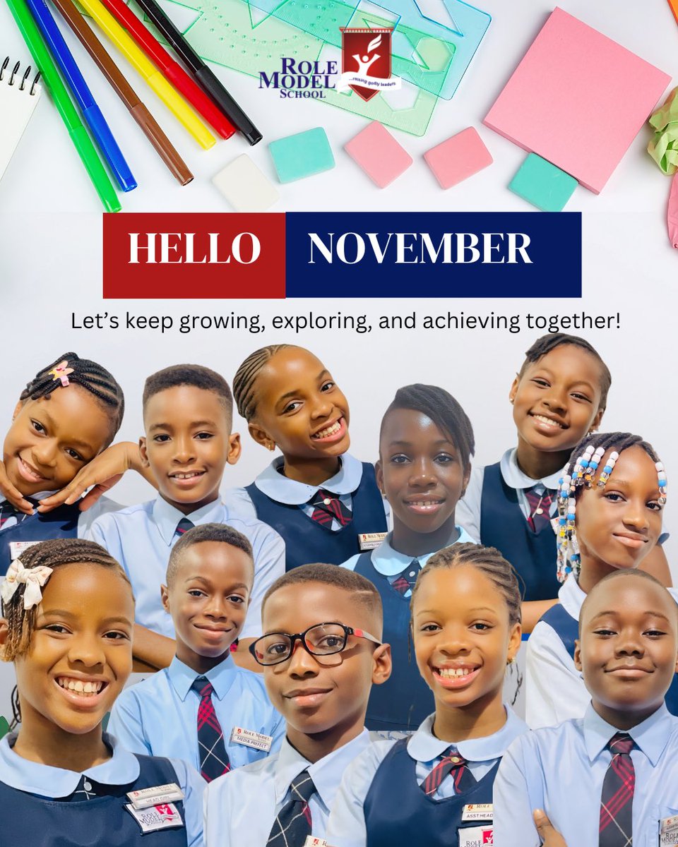 RolemodelSchool's tweet photo. Hello November!✨
A fresh month means fresh lessons, bright smiles, and new adventures in learning! ❤️
Let’s make every day count. 📚💫

#HappyNewMonth #SchoolLife #LearningIsFun #November #TogetherWeGrow https://t.co/O1I0NZlwWw