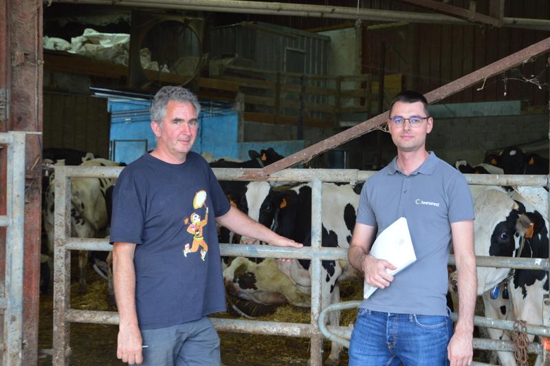 « Je suis passé de 1,9 à 2,5 traites par vache et par jour avec mon robot de traite », dans les Vosges dlvr.it/TP0l59