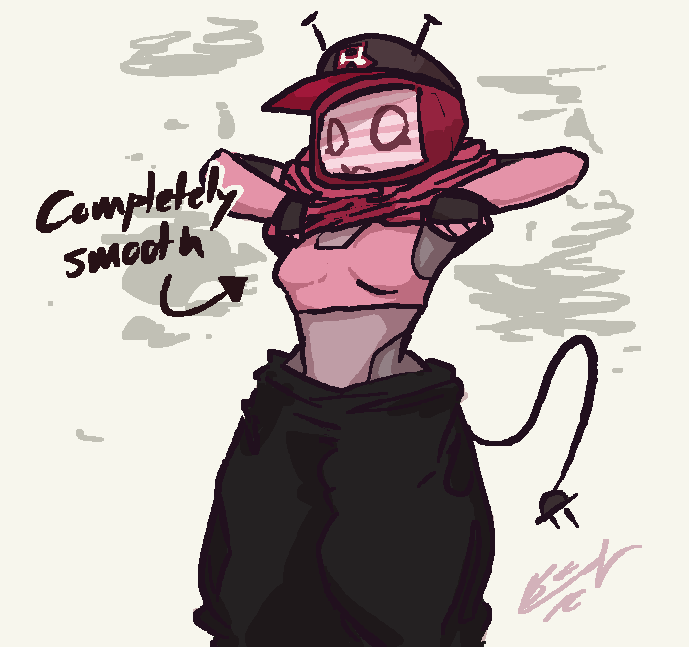 yeah okay its not even remotely risky. theres nothing there dont worry