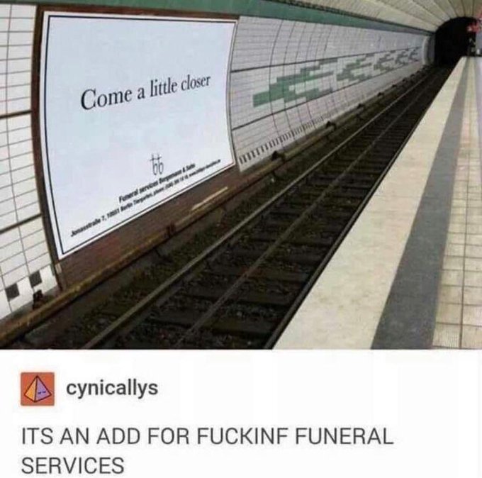 Devils_Cousin's tweet image. Sign up now, you won&apos;t regret it. Literally. 😂💀 Tag a mate who needs this. #DeathCare #FuneralHumor #DarkJokes #Mortality
