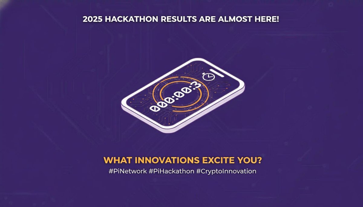 zhangfuming1's tweet photo. 📱The 2025 Hackathon results are almost here! We're on the edge of our seats to see the next wave of community-built apps that will define real-world utility on the Mainnet. What innovative solutions are you most excited to see emerge❓#PiNetwork #PiHackathon https://t.co/WyHoc5QfCx