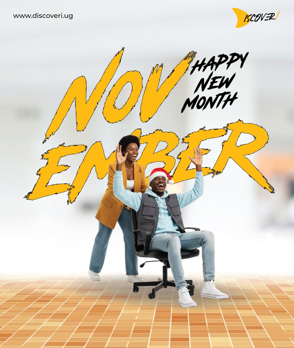 It’s November!

Time to wear all the hats; boss hat, chill hat, even Santa’s (too early? maybe 👀).

The year’s almost done, but your goals aren’t.

Go find YOU 👉 discoveri.ug
#HappyNewMonth #FindYou #Uganda #Tanzania