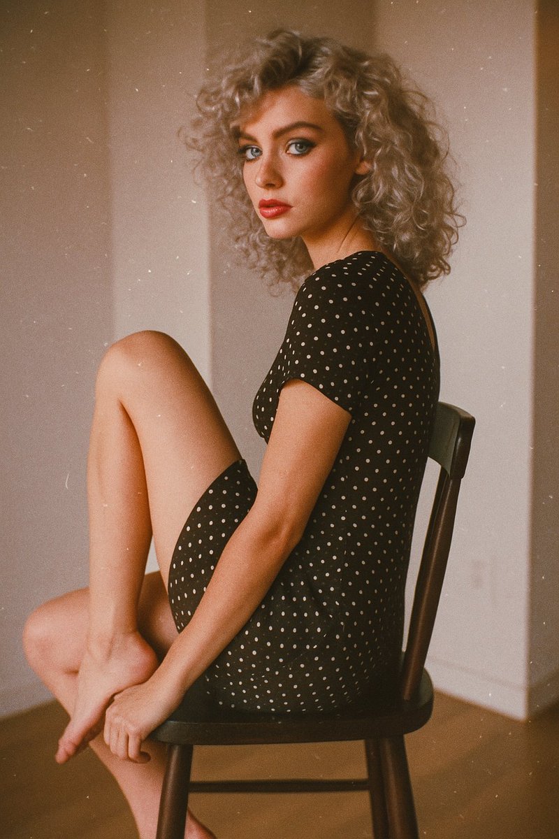AIishere_art's tweet image. A moment from another decade — silver curls, barefoot calm, and faded colors whispering youth. 💿
#VHSLook #RetroAesthetic #FilmVibes #VintageStyle #BlueEyes #AnalogMood #80sRetro #SoftFocus #VHSBeauty