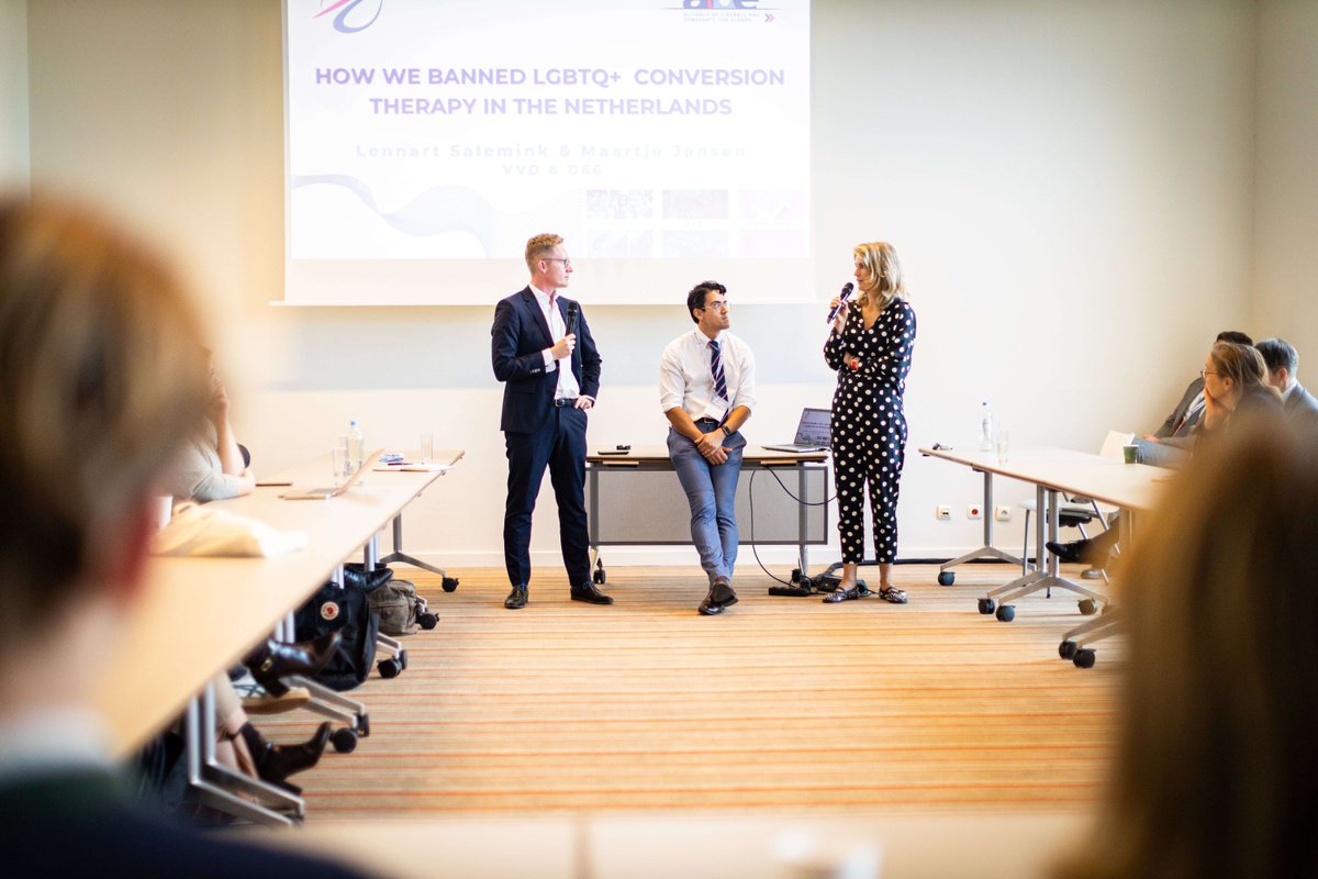 At the <a href="/ALDEParty/">ALDE Party</a> Congress, we hosted a special discussion on one of the year’s major liberal victories — the Netherlands’ new ban on conversion therapies, championed by <a href="/VVD/">VVD</a> and <a href="/D66/">D66</a>. 🇳🇱🌈

Together with allies from across Europe, we explored how this milestone can inspire