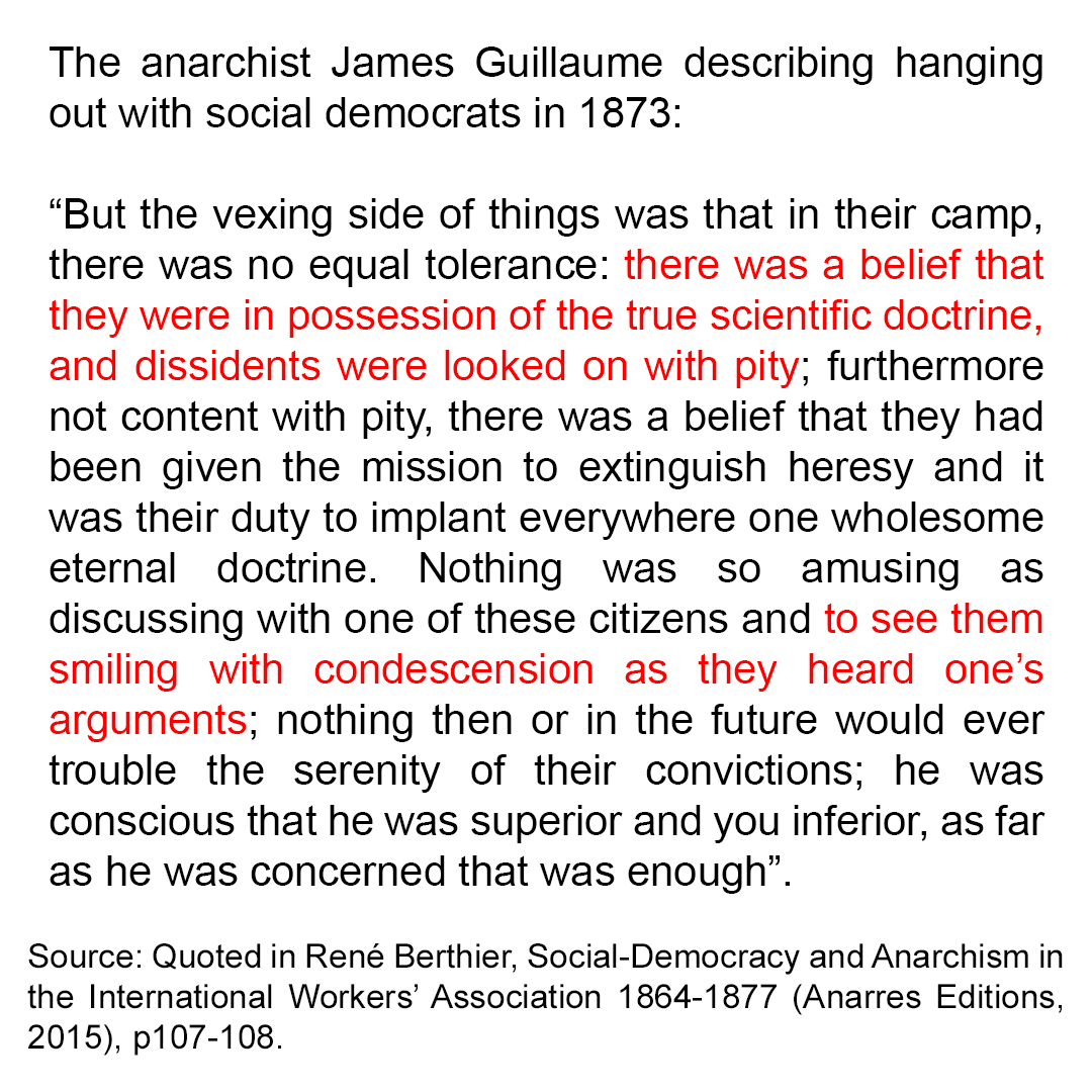 anarcho_baker's tweet image. Am endlessly amused by how little the left has changed in 150 years.