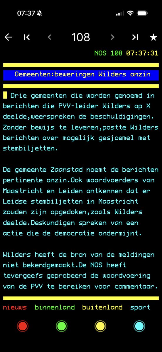 Bizar, dat ⁦<a href="/PVVpers/">PVV | Partij voor de Vrijheid</a>⁩ nu twijfel zaait over ⁦<a href="/Kiesraad/">Kiesraad</a>⁩ en kiesproces. Nadoen Trump. #Democratieonderdruk #Nietlatengebeuren.