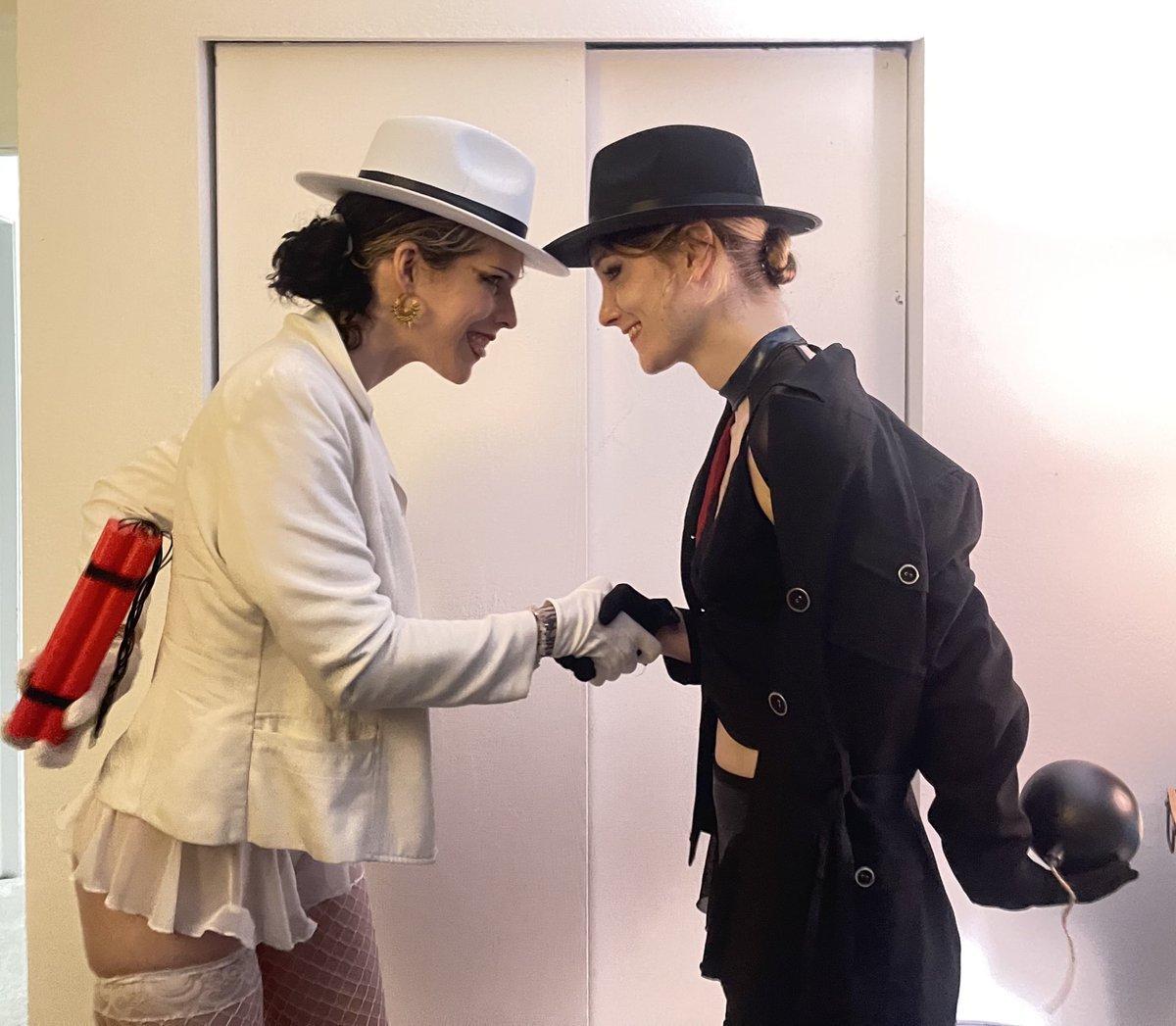 I hate gay Halloween cause wdym you’re sexy Spy vs Spy