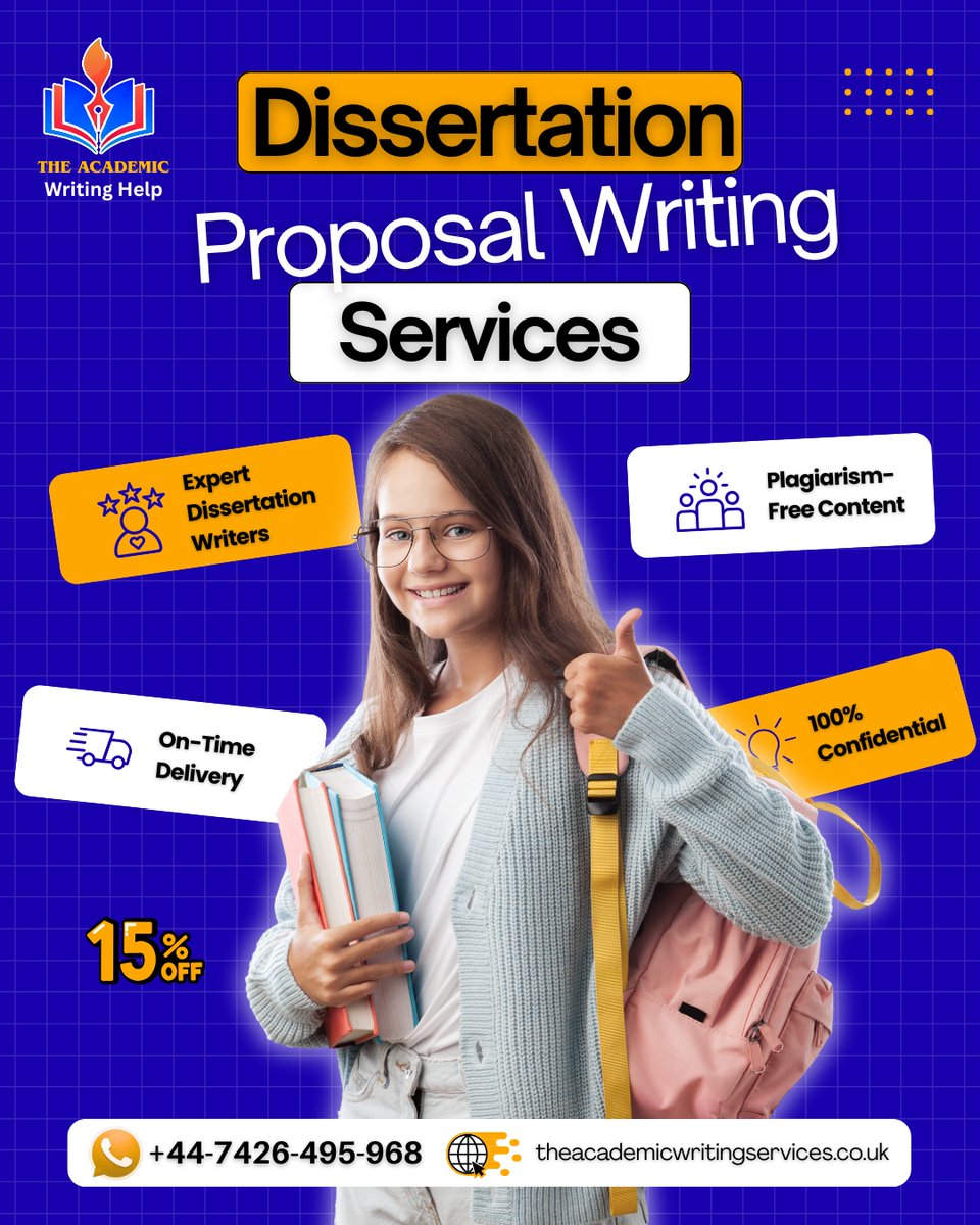 academicagencey's tweet image. Get Expert Dissertation Proposal Writing Help! 📷📷

📷 Contact us today:
📷 📷 WhatsApp: wa.me/+447426495968

📷 Email: info@theacademicwritingservices.co.uk

📷 Visit: theacademicwritingservices.co.uk

#DissertationProposalHelp #TheAcademicWritingServices #AcademicWriting #Proposal