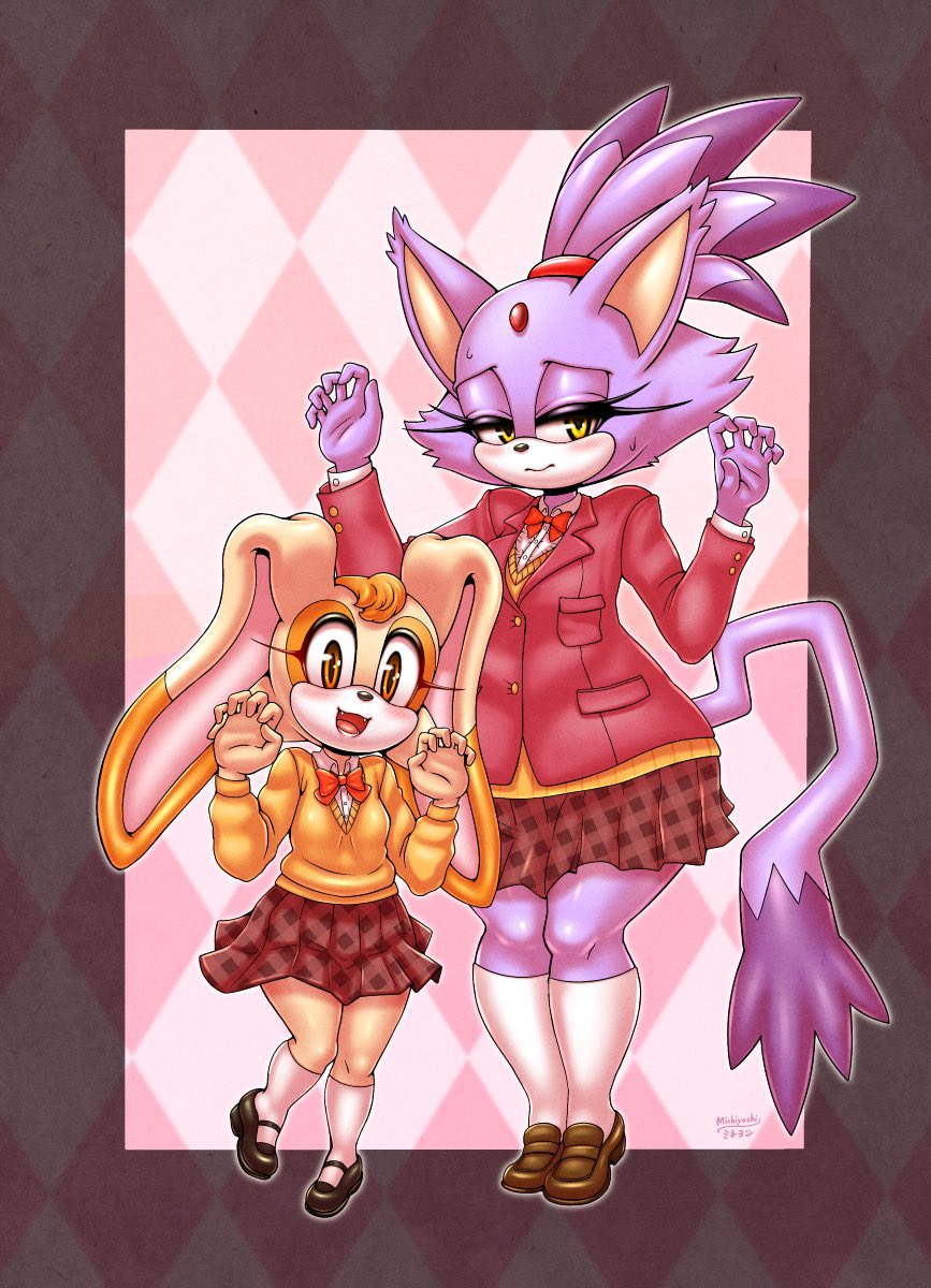 🧙‍♀️🐰 🎃 🐱🐺
【再掲イラスト】

※学園パロディ

いつも遊んでくれる優しいお姉さんと近所のハロウィンイベントに参加してるイメージ。衣装はクリームのお母さんが用意してくれました。

過去絵ばかりですみません😂