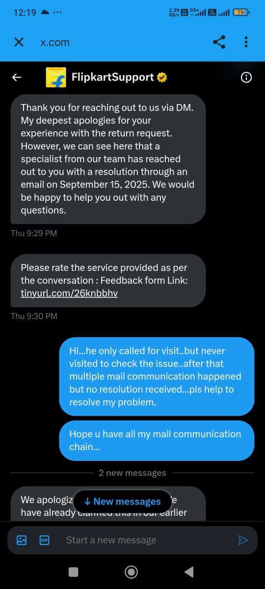 saini247's tweet photo. @flipkartsupport Still no support...only same auto reply. No one visited to check the issue or replacement. Time wasted over mails to ask details. @Flipkart @flipkartsupport @realmeglobal @realmeIndia https://t.co/OzQpbGyn8I