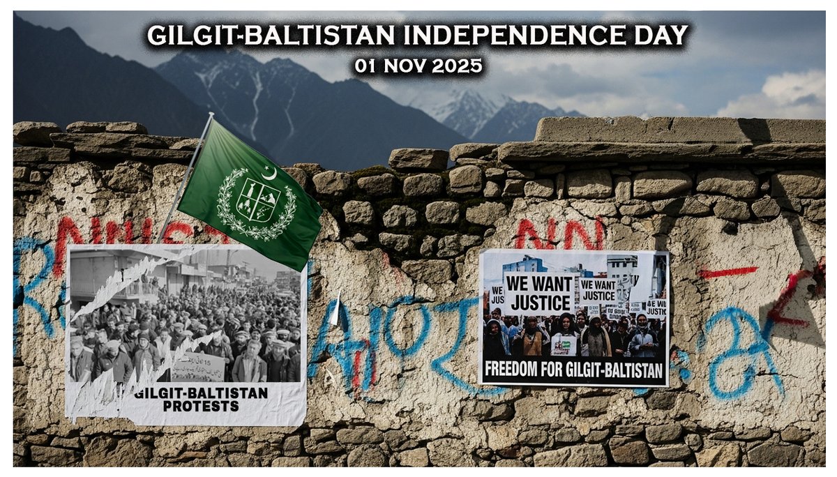 Redalam12345's tweet photo. Behind every torn poster lies a truth Pakistan can’t erase - Gilgit-Baltistan wants freedom, not false promises.
 #FreeGilgitBaltistan #GBIndependenceDay #VoiceOfGilgitBaltistan #KannadaRajyotsavaSpecial #73YearsOfEPFO #समृद्ध_मध्यप्रदेश #WANTITALL #King 
@ICC 
@ZeeNews 
@aajtak https://t.co/P2tDcL3FjZ