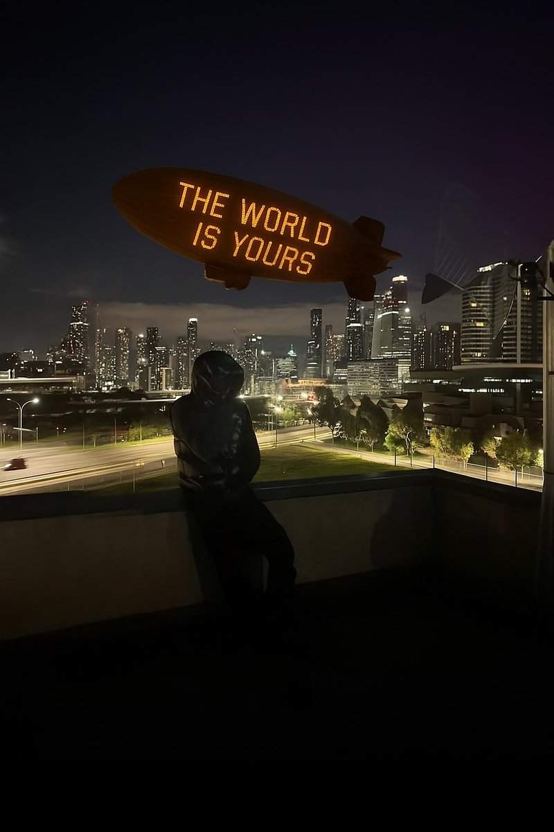 XnsJaydyn's tweet photo. The World Is Yours #AllGloryToGod https://t.co/LaEfUYRyQ5
