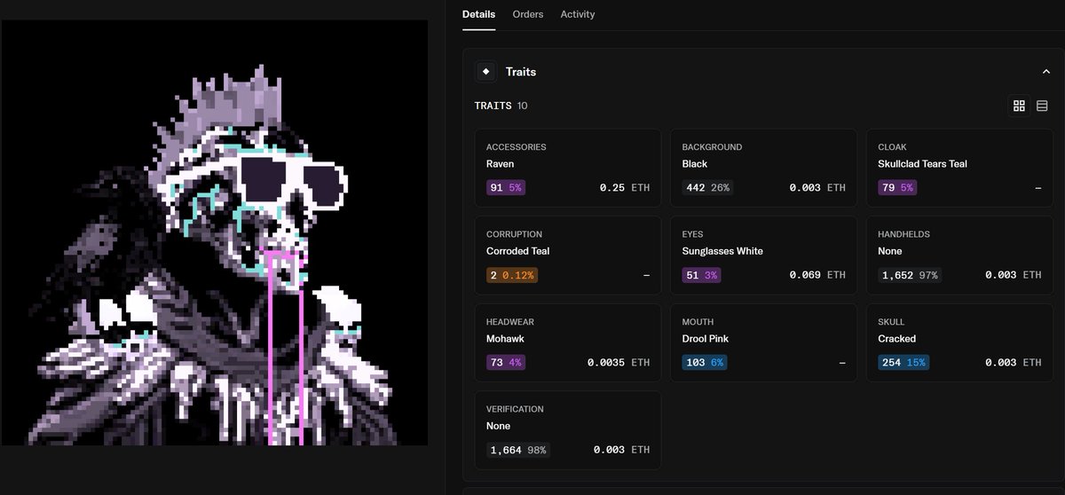 Just minted my first <a href="/DoomsayersNFT/">Doomsayers</a> by <a href="/LexDoomArt/">Lex Doom</a> was super easy, love what I got, and I think I hit a rare! I might be addicted! 😄