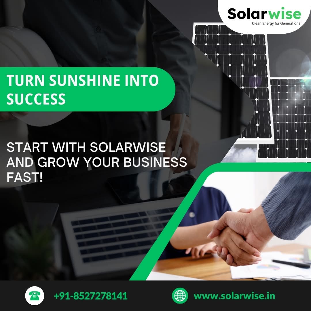 solarwise_in's tweet image. Why chase opportunities when you can create them?

Start your journey with Solarwise and watch your business grow brighter every day! 🌱

👉Visit  solarwise.in/epc-partners || call +91-8527278141 to begin!

#Solarwise #SolarBusiness #EarnWithSolar #CleanEnergyIndia #SwitchToSolar