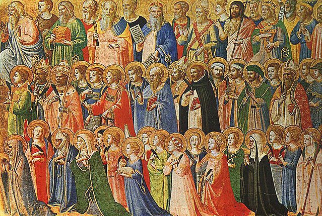 NorthAges's tweet photo. Nov 1: Feast of All Saints (All Hallows). Ecgberht, the first archbishop of York (†766), brought the feast to England, where it is found as a marginal addition to the Martyrology of Bede. https://t.co/8uXoCoOZMn