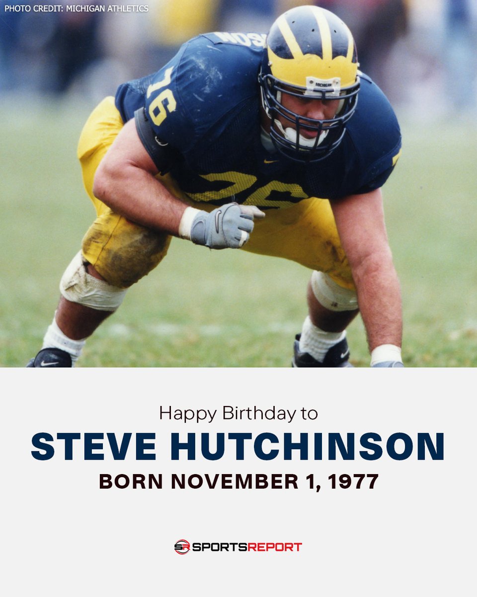 Happy Birthday to Michigan Legend, Steve Hutchinson!
