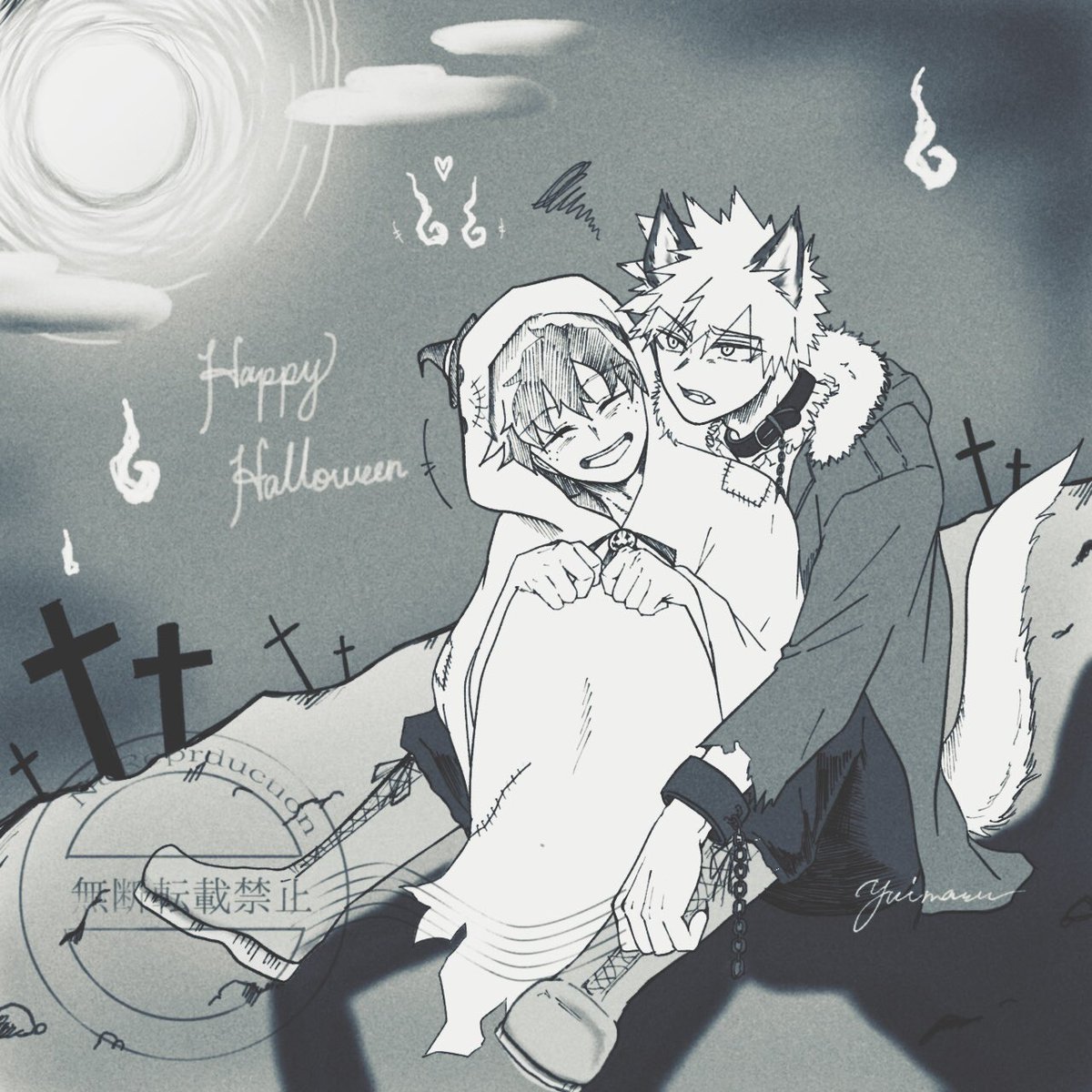 ハロパロ勝デ🐺💥👻🥦
お家で〜と！🪦