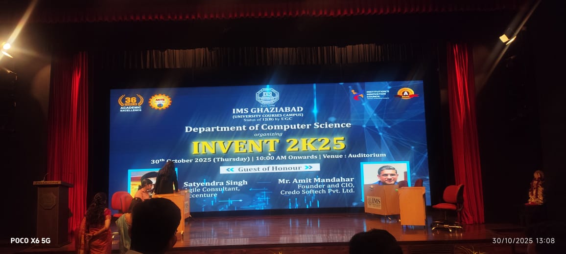 codewithkartik7's tweet image. Just wrapped up the Blind Coding(No monitor)  challenge at INVENT 2K25 by IMS Ghaziabad 💻🔥
No IDE. No syntax help. Just pure logic & focus.
Loved pushing my limits! 🚀
#INVENT2K25 #BlindCoding #CodingChallenge #DeveloperLife