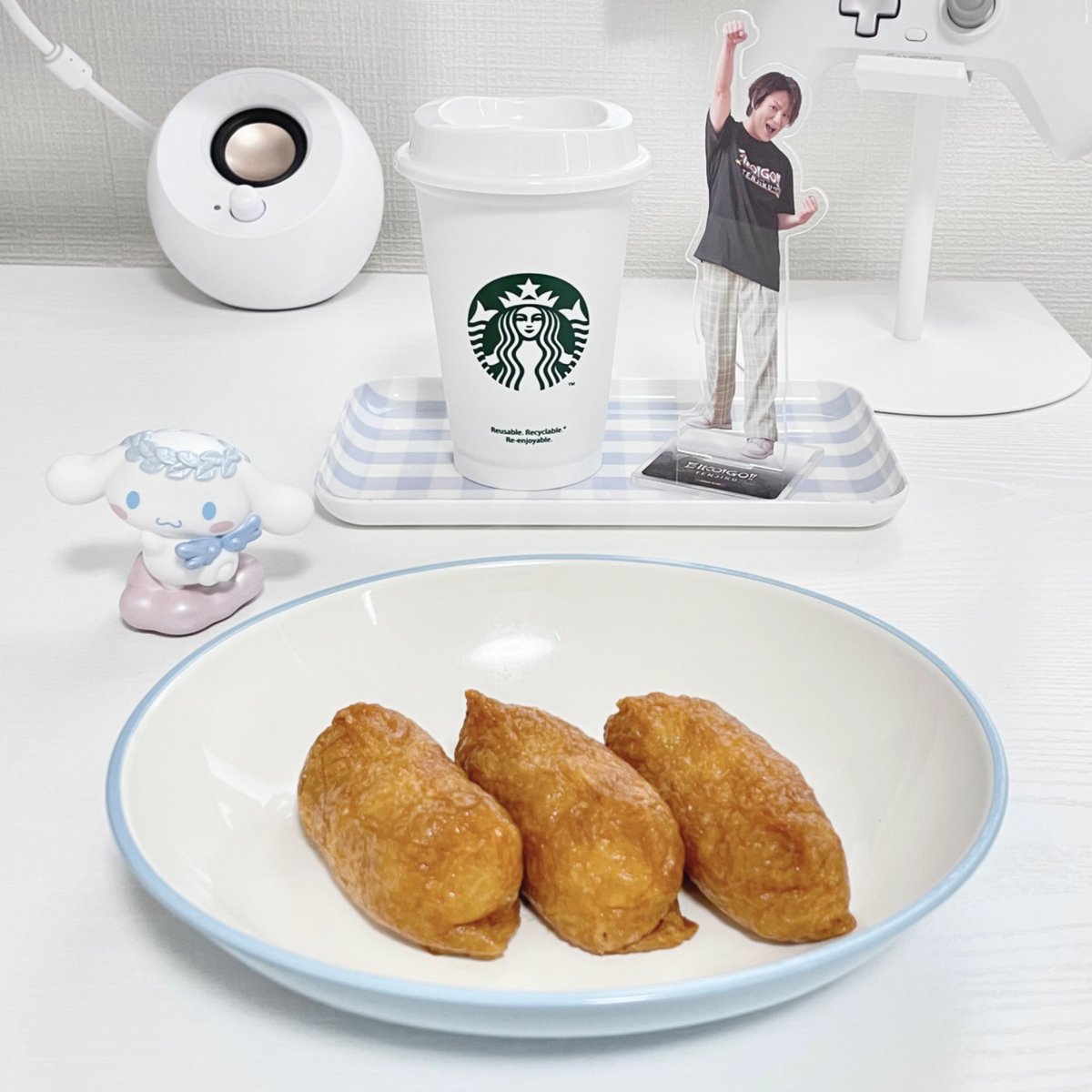 うちのメロ狐さまにもお供え
𓃥 𓃥 𓃦 ⸝꙳.˖