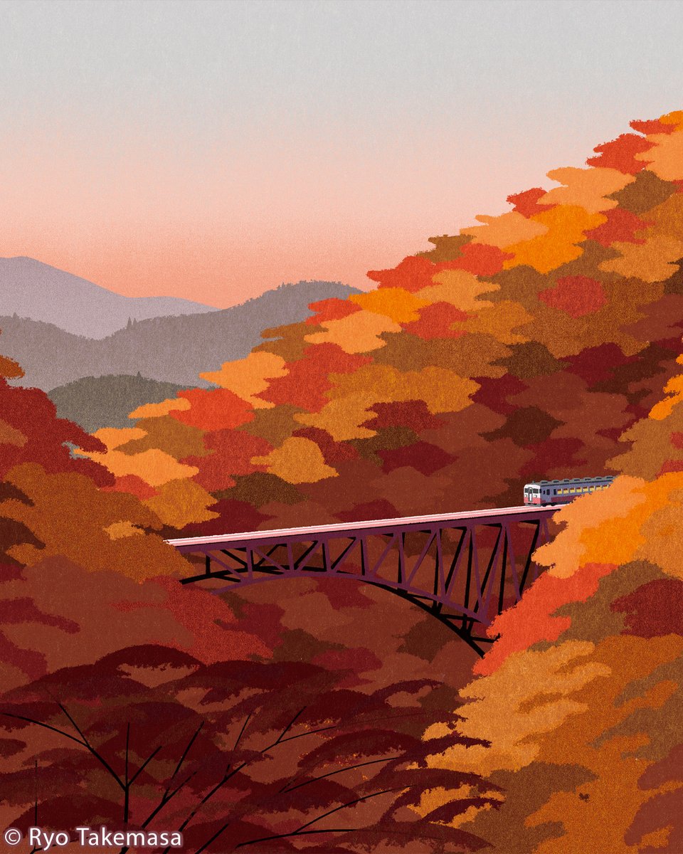Autumn Railway Journey (2023)
Art Print: inprnt.com/gallery/ryotak…