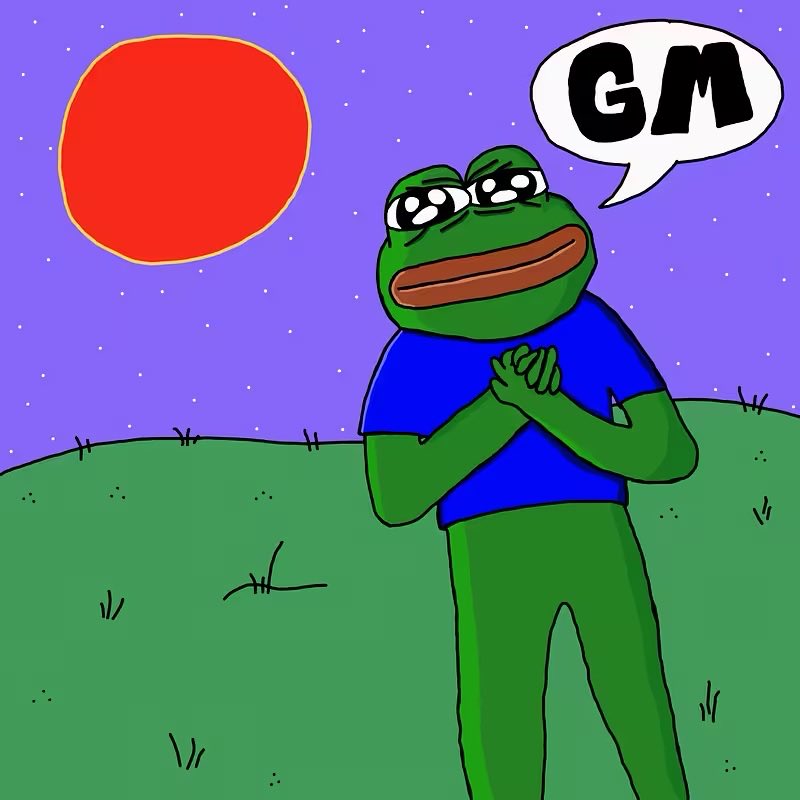 pepetoshi's tweet photo. gm,

is a good day to have a good day.

🐸 https://t.co/lyPkgFWwOa