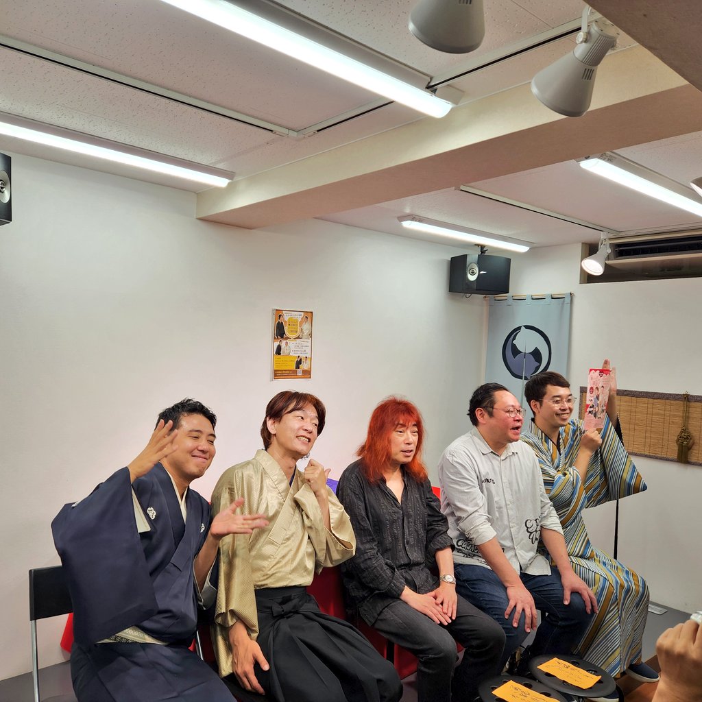 hattasan10's tweet image. 新ニッポンの話芸スピンオフ⋆͛📢⋆

ポッドキャスト公開収録、ご来場ありがとうございました！

❤2月14日公演のチケットは、11月15日(土)午前10時発売開始です❤

confetti-web.com/events/10972

#立川こしら #鈴々舎馬るこ #広瀬和生 #柳亭信楽 #立川かしめ #ナツノカモ