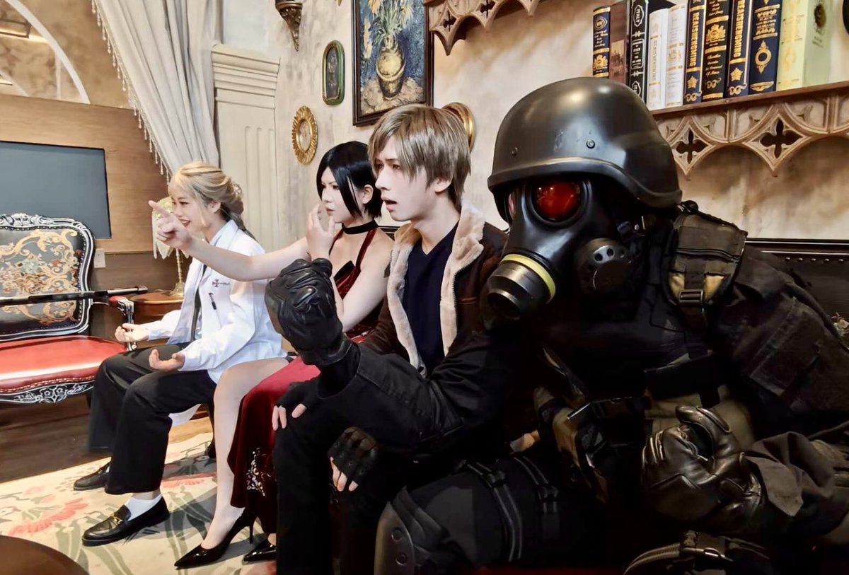 Aladdin_Li's tweet image. Happy Halloween guys🎃
#Biohazard #RESIDENTEVIL 
#residentevil2remake  #re4remake
#residentevilcosplay   #cosplay #capcom
#バイオミーティング #バイオサバゲー
#ReBHFun
